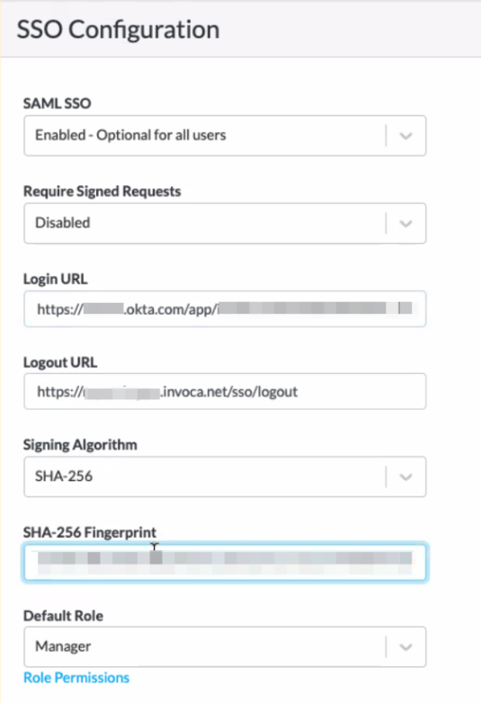 Configure SSO with Okta