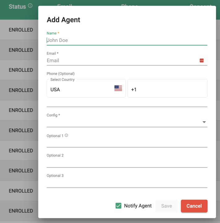 Agent Voice ID