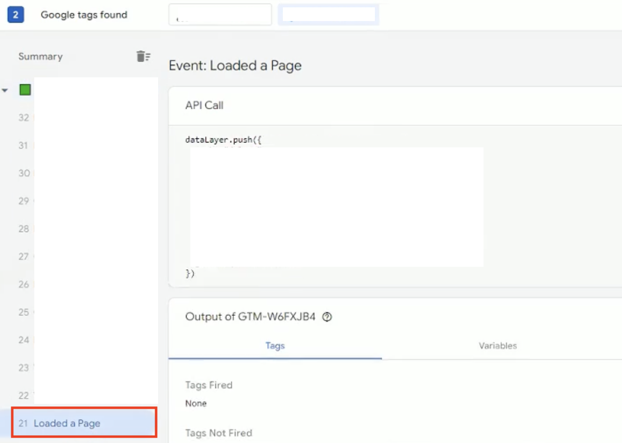Number doesn't swap when navigating to subsequent pages in an SPA using ...
